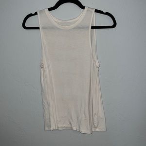 White tank top